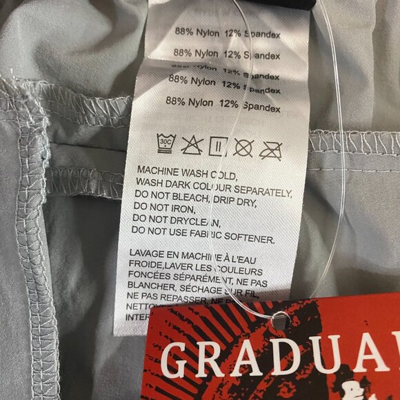 NWT Gradual Pants Joggers Mens XXL Gray Athletic Stretch Comfort Drawstring - Picture 7 of 10